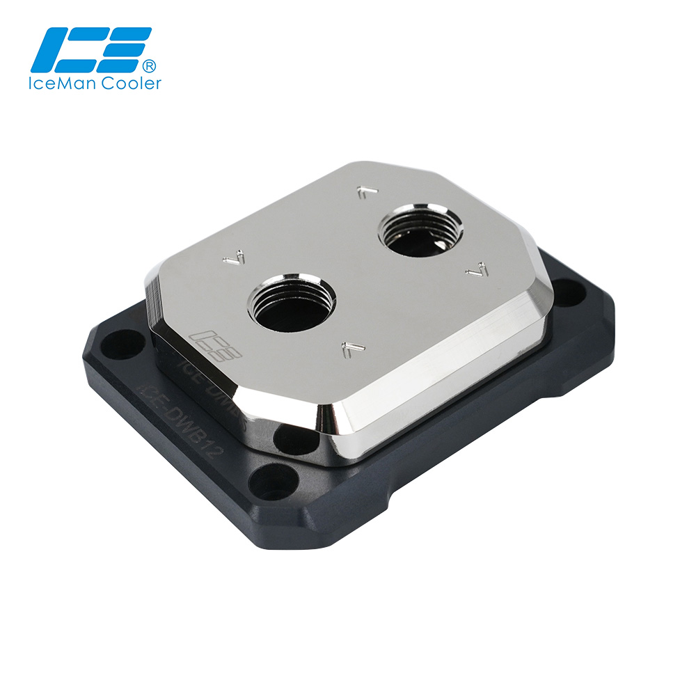 Pc Gaming Liquid Cooling - IceManCooler Bloque de refrigeración líquida para