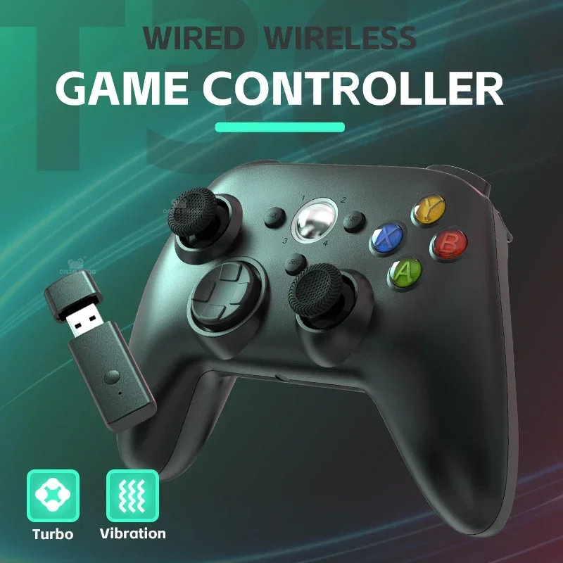 Pc Gaming Xbox Controller - Controlador de juego inalámbrico ergonómico DATA