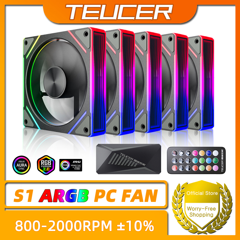 Pc Gaming Water Cooling - Paquete de Ventiladores para PC TEUCER