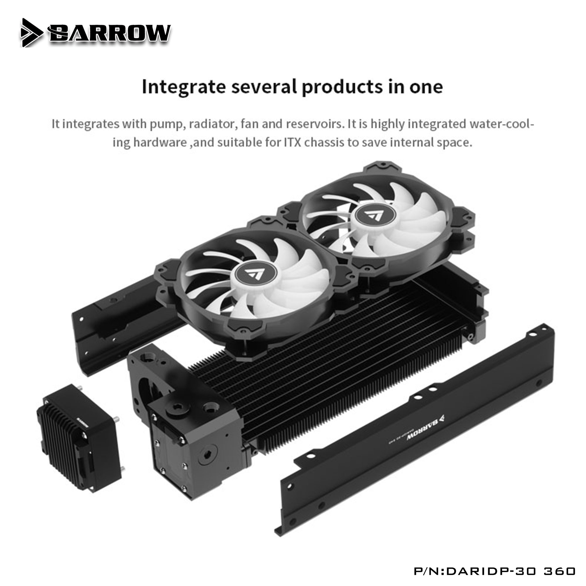 Pc Gaming Water Cooling - Kit de Refrigeración por Agua para