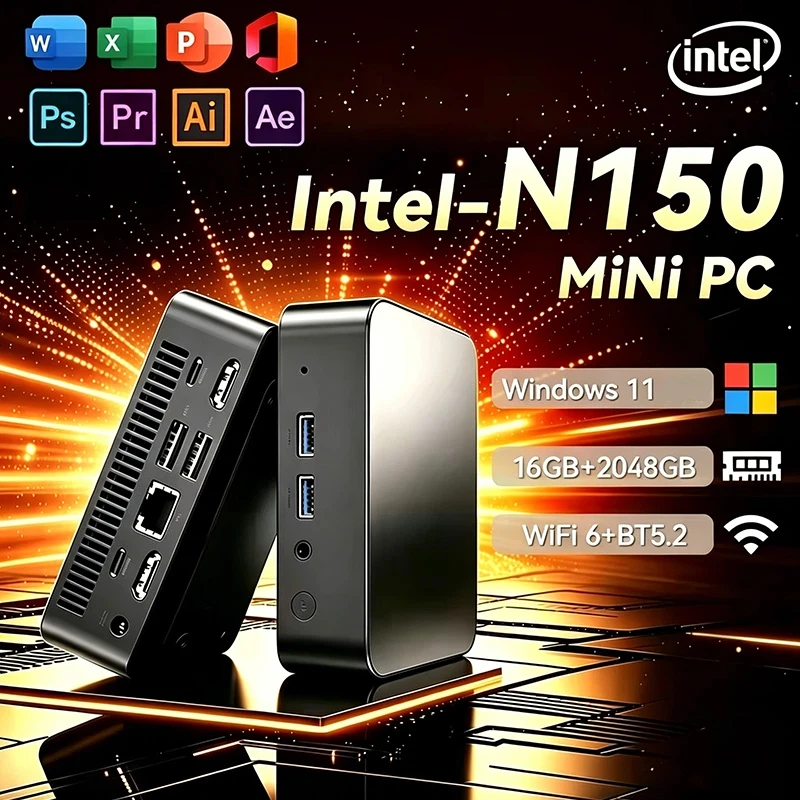 Pc Gaming Compact - NUEVO Mini PC con Windows 11,
