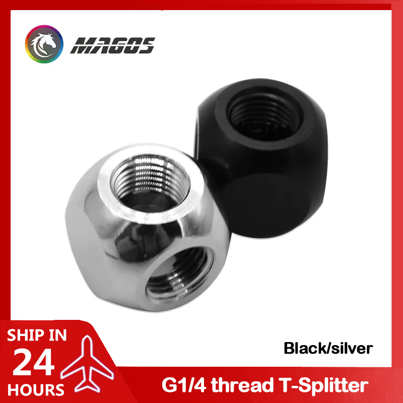 Pc Gaming Liquid Cooling - Conector de metal G1/4 X 3
