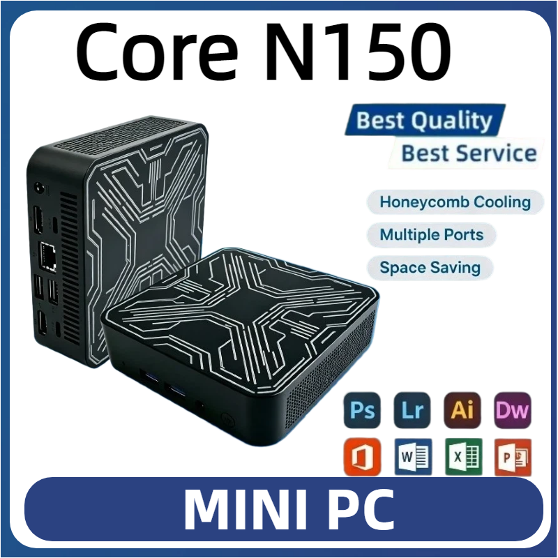 Pc Gaming Compact - Mini PC Portátil 2026, Intel Core