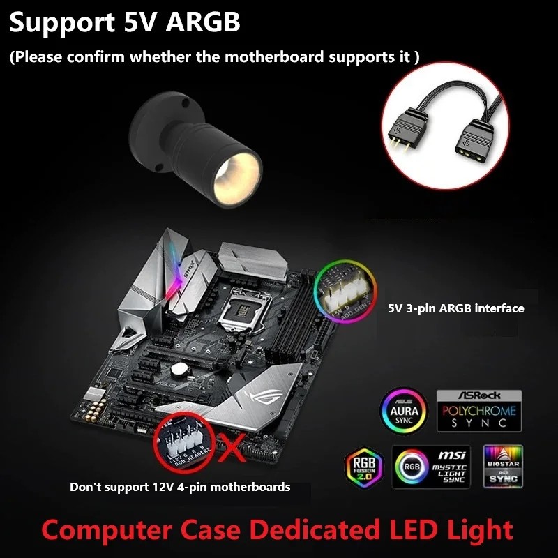 QITU 1W 3W ARGB 5V 3Pin Header - Pc Gaming Compact reseña y precio
