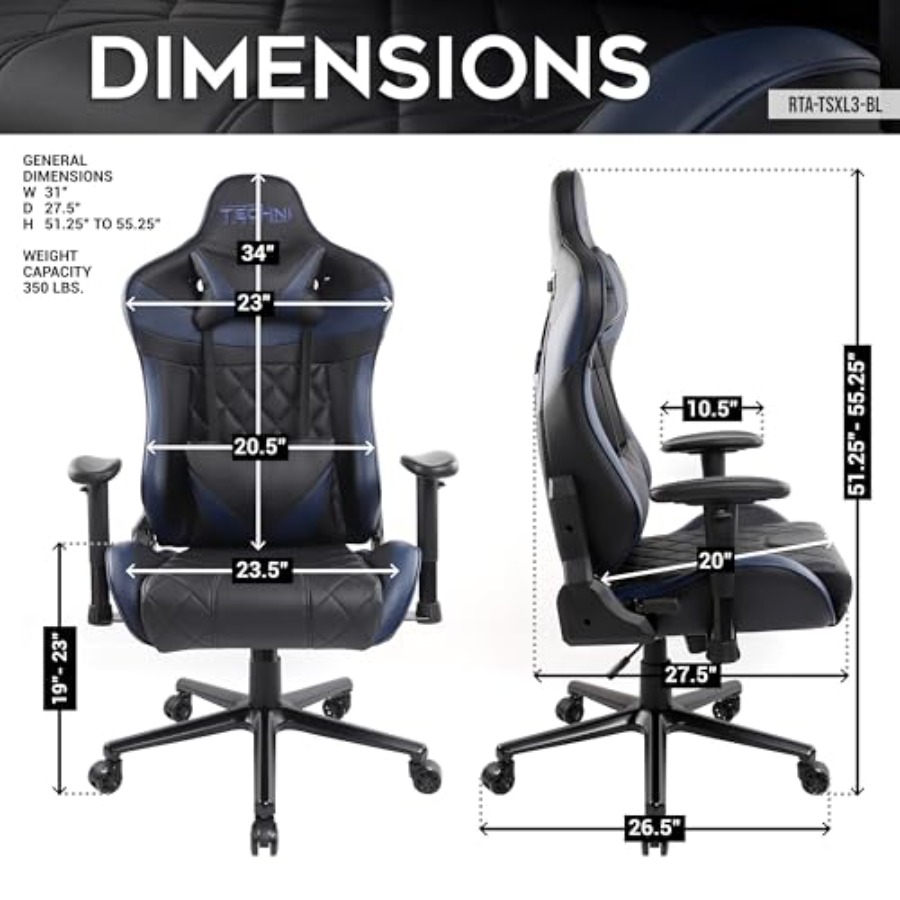 Silla Gaming GamerXL Series XL - Gaming Chair reseña y precio