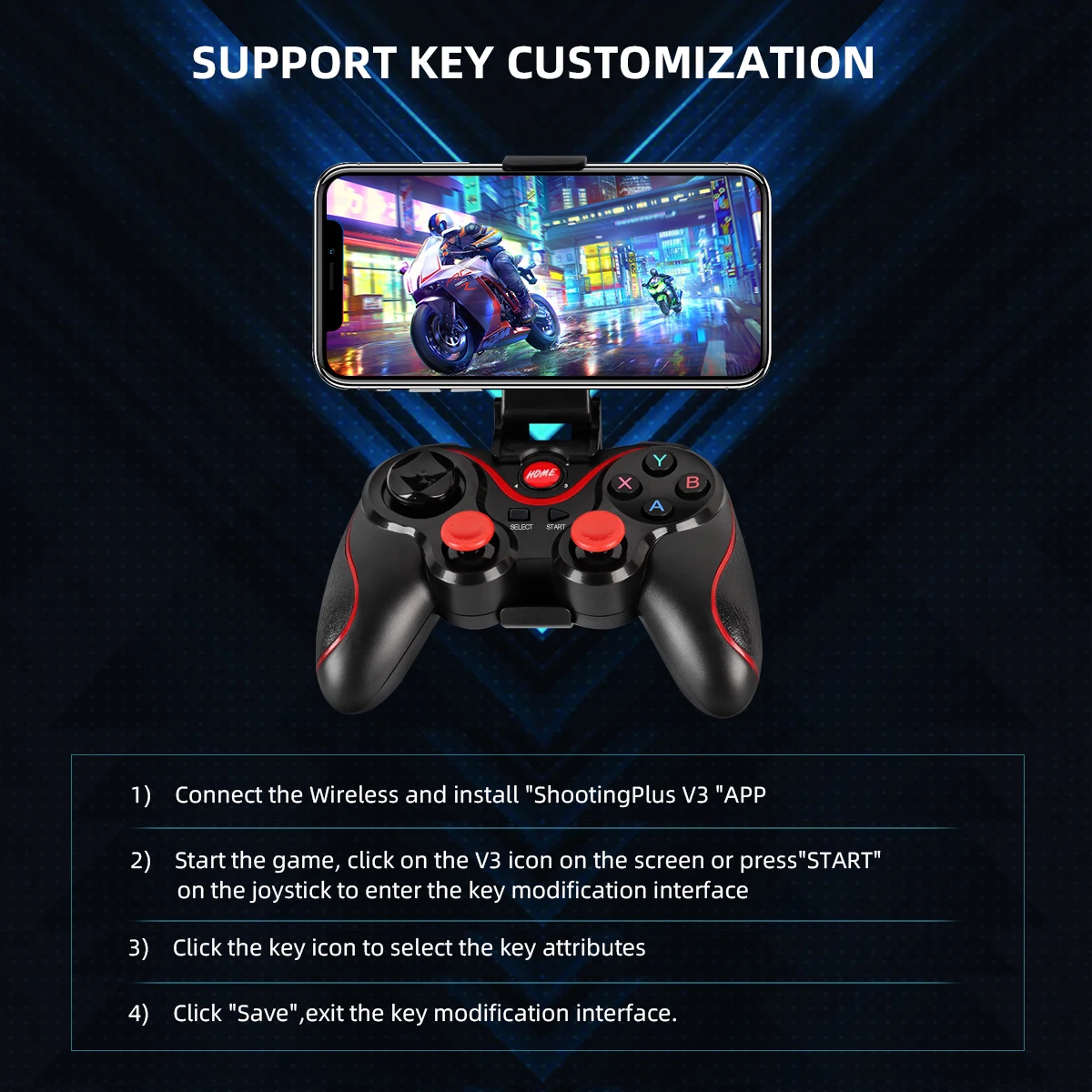 GAMINJA-mando inalámbrico con  - Pc Gaming Xbox Controller reseña y precio