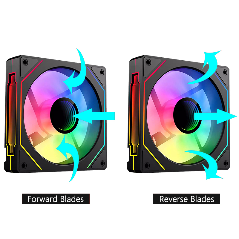 JUMPEAK-ventilador de carcasa  - Pc Gaming Liquid Cooling reseña y precio