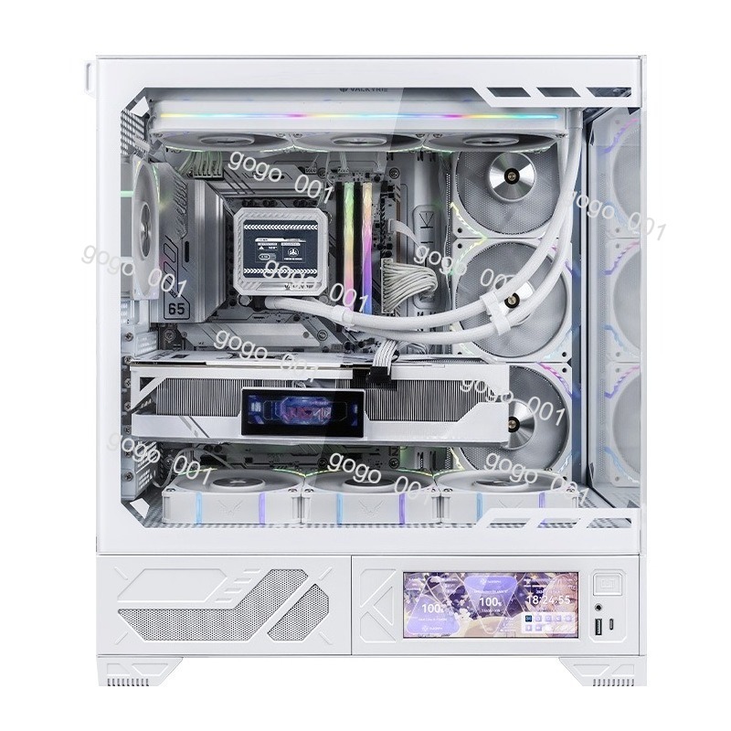 Caja de PC ATX panorámica con  - Pc Gaming Water Cooling reseña y precio