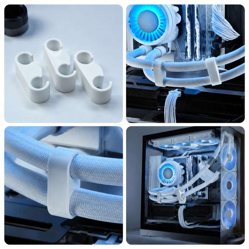 Abrazadera de tubo de refriger - Pc Gaming Liquid Cooling reseña y precio
