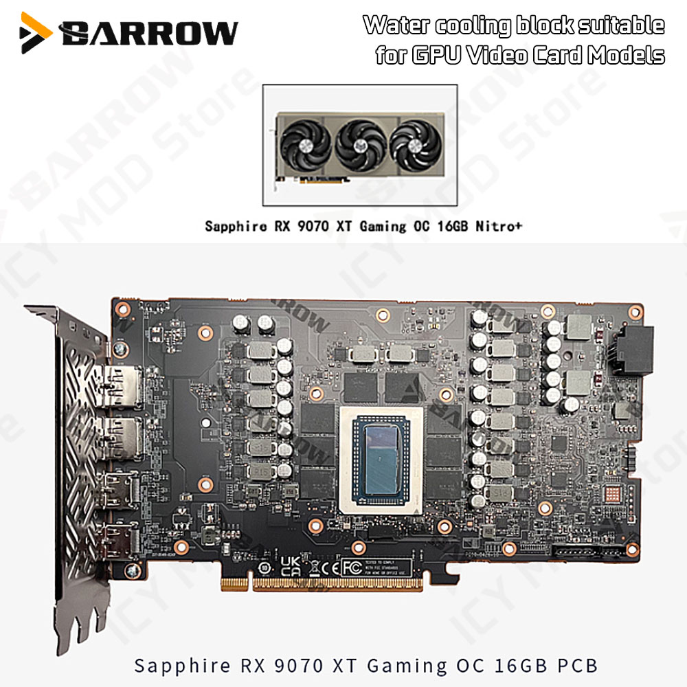 Tarjeta gráfica Barrow, bloque - Pc Gaming Water Cooling reseña y precio