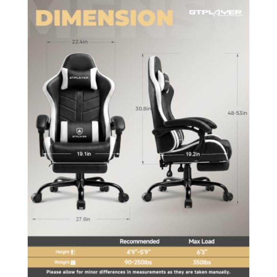 Silla Gaming Ergonómica para A - Gaming Chair reseña y precio