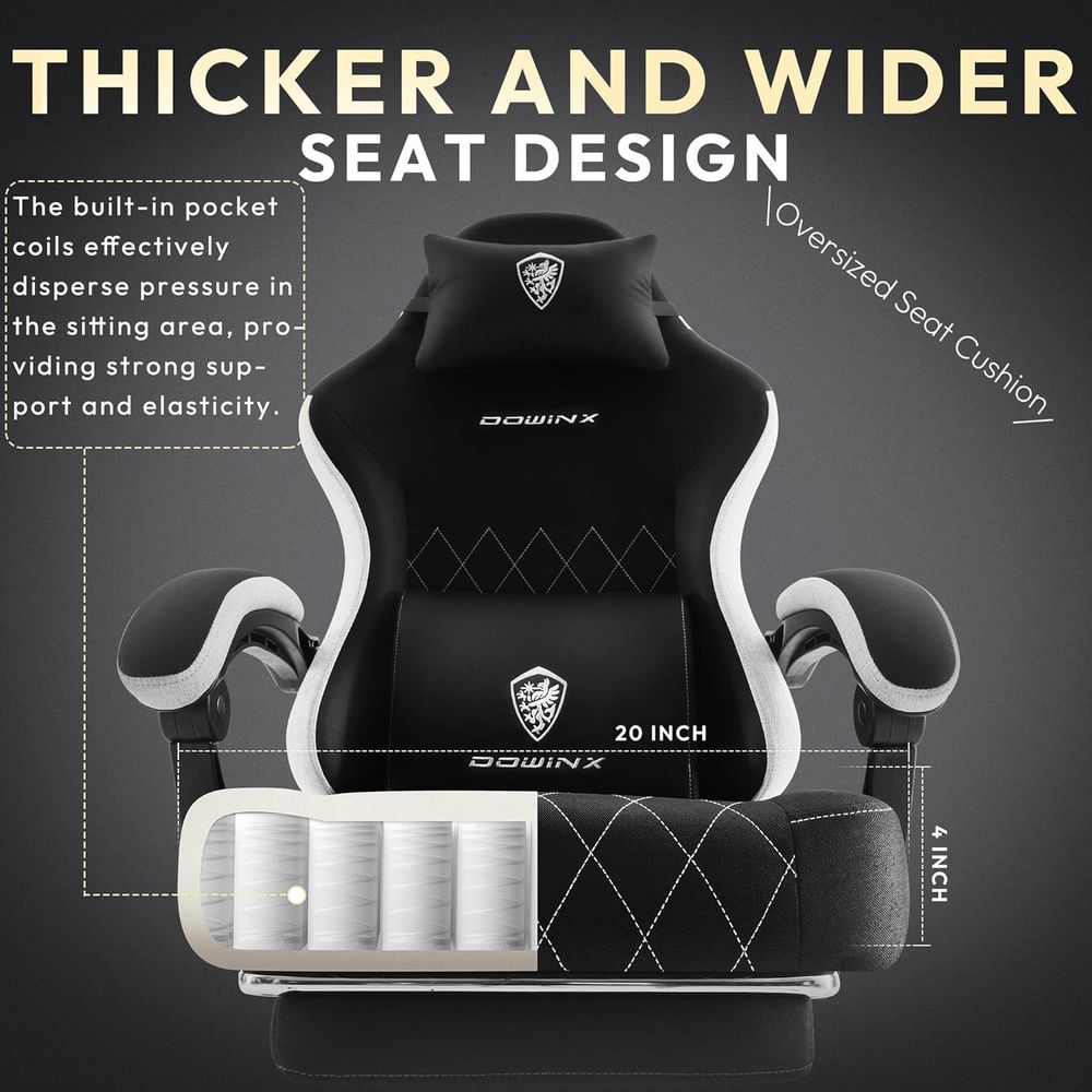 Silla de Juego Ergonómica de T - Gaming Chair reseña y precio