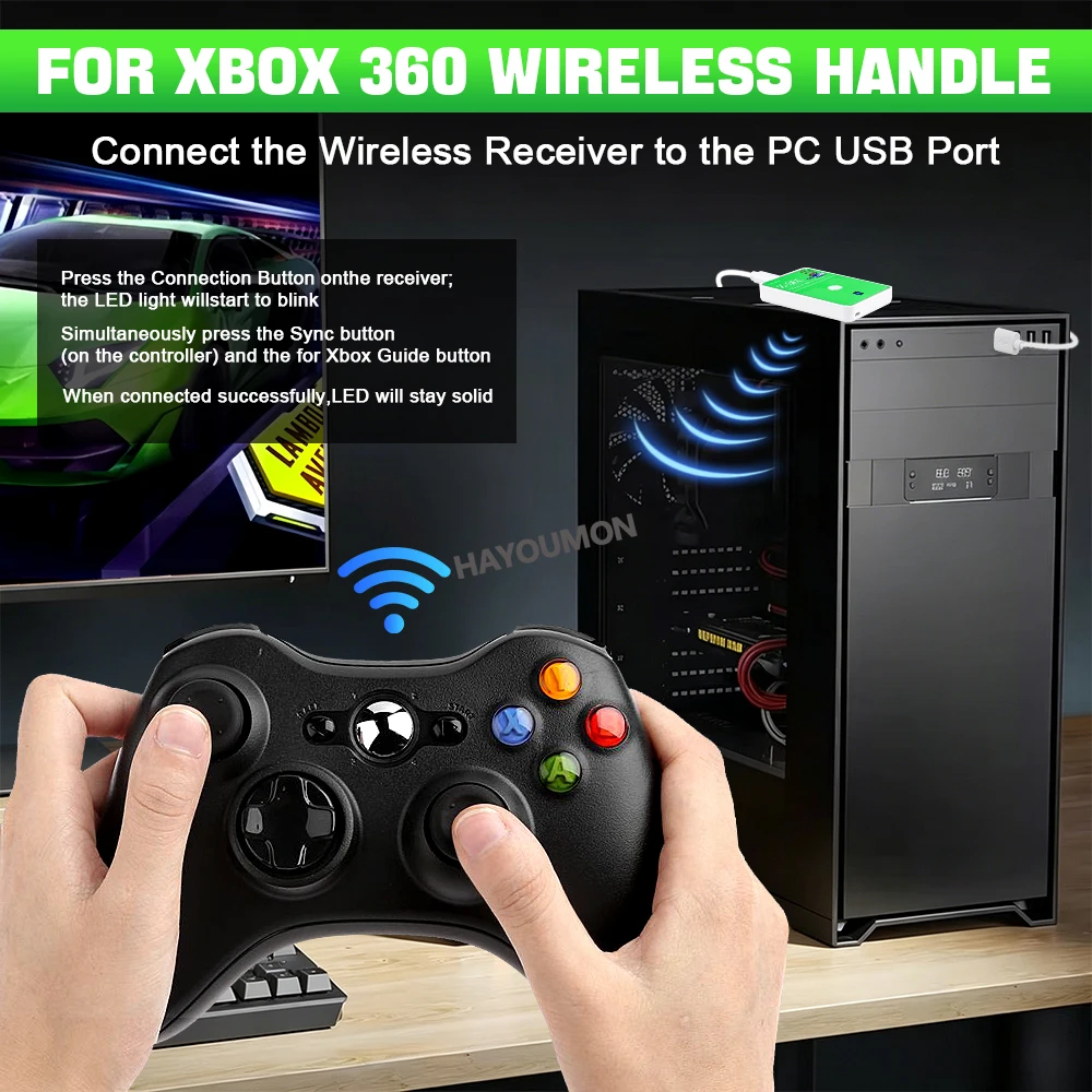 Nuevo receptor inalámbrico par - Pc Gaming Xbox Controller reseña y precio