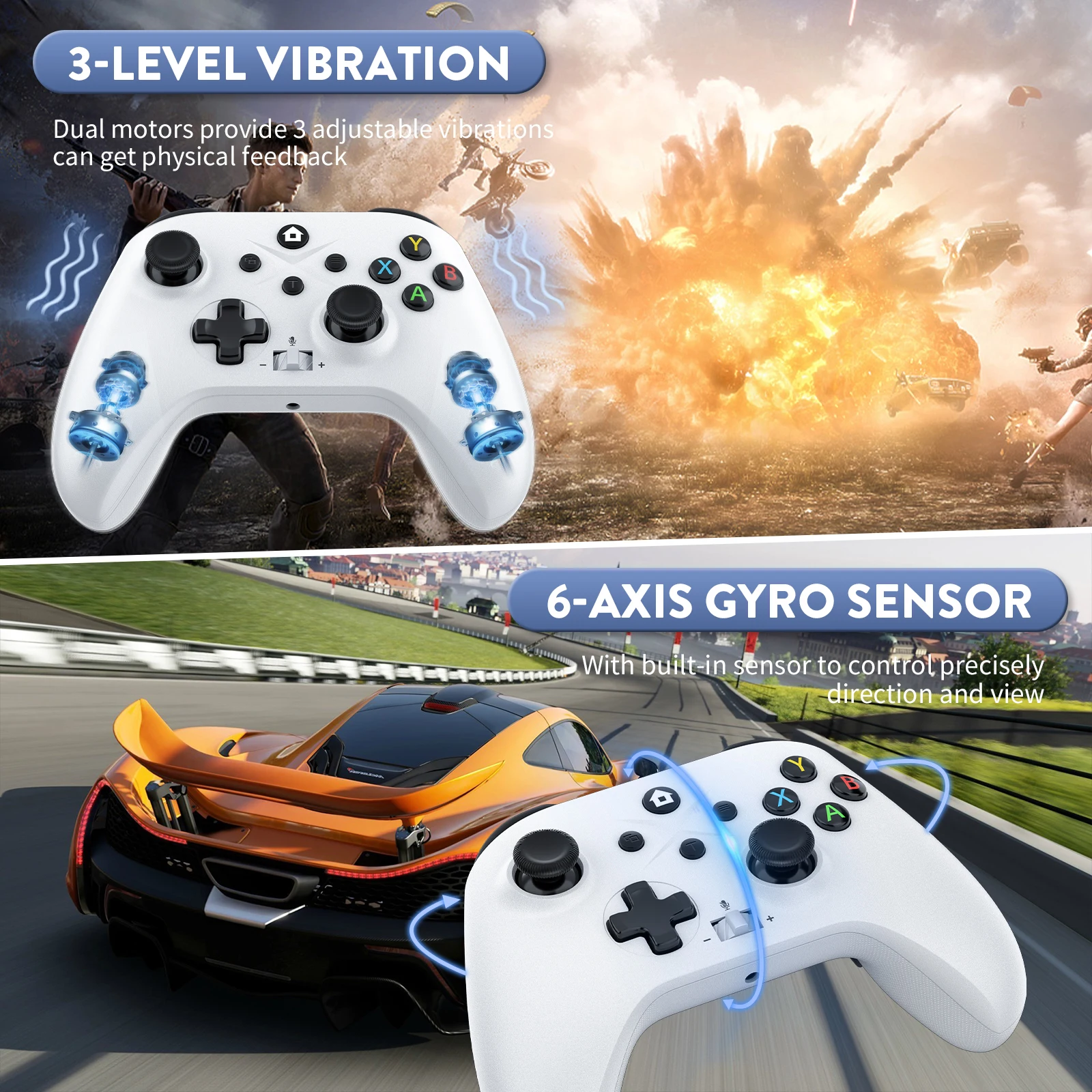 Controlador de juego GAMROMBO  - Pc Gaming Xbox Controller reseña y precio