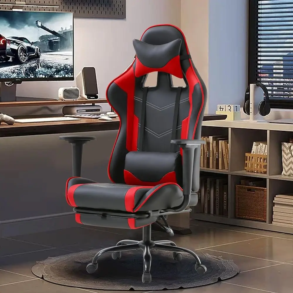 Silla de juego ergonómica de c - Gaming Chair reseña y precio