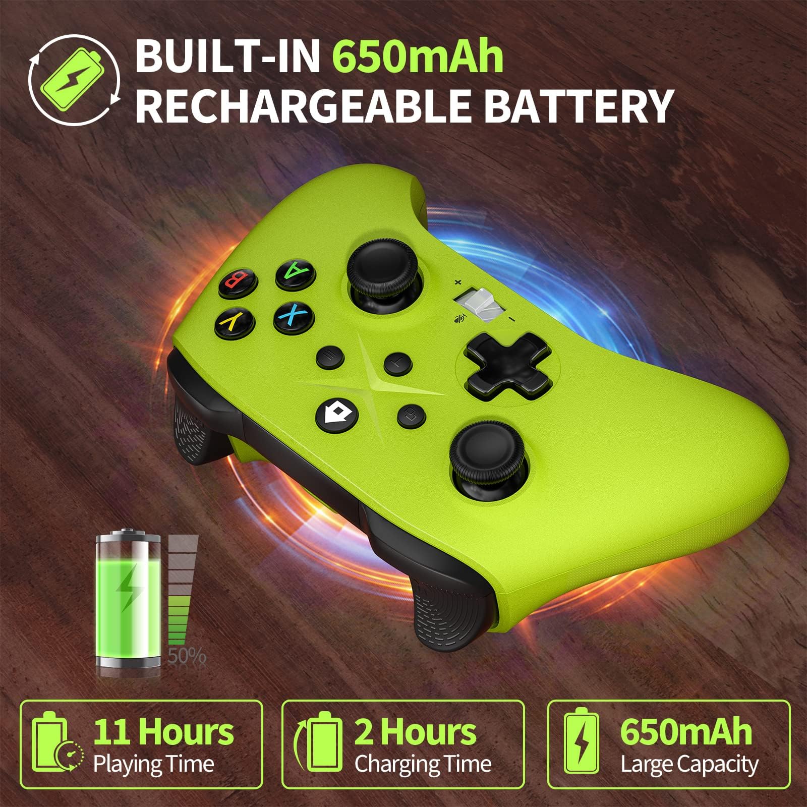 Control Inalámbrico con Vibrac - Pc Gaming Xbox Controller reseña y precio