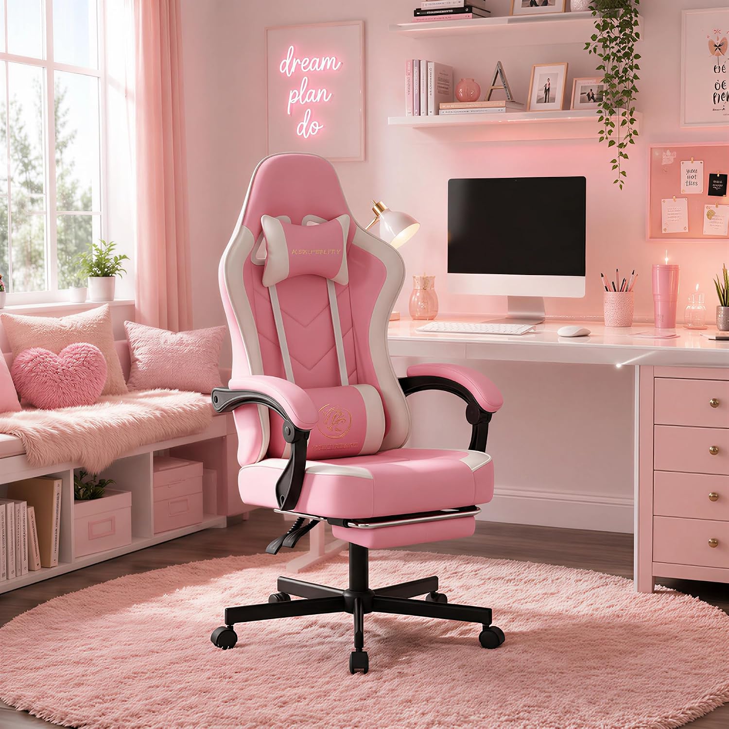 Silla de Juego Ergonómica con  - Gaming Chair reseña y precio