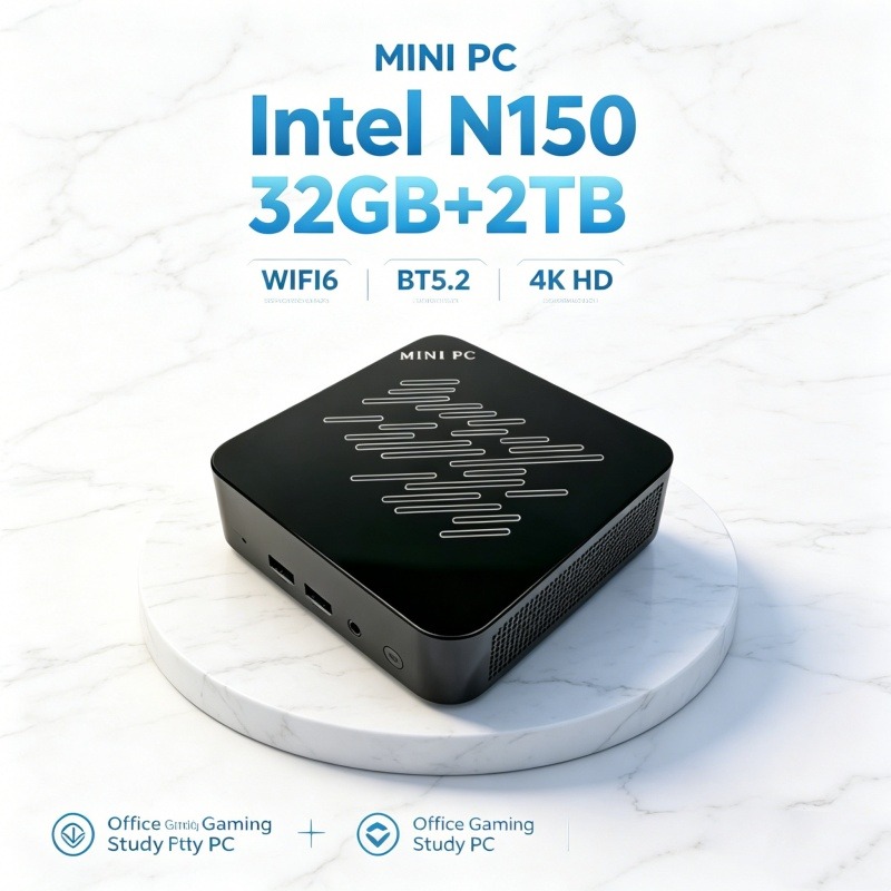 PC Silencioso Intel Core N150  - Pc Gaming Online reseña y precio