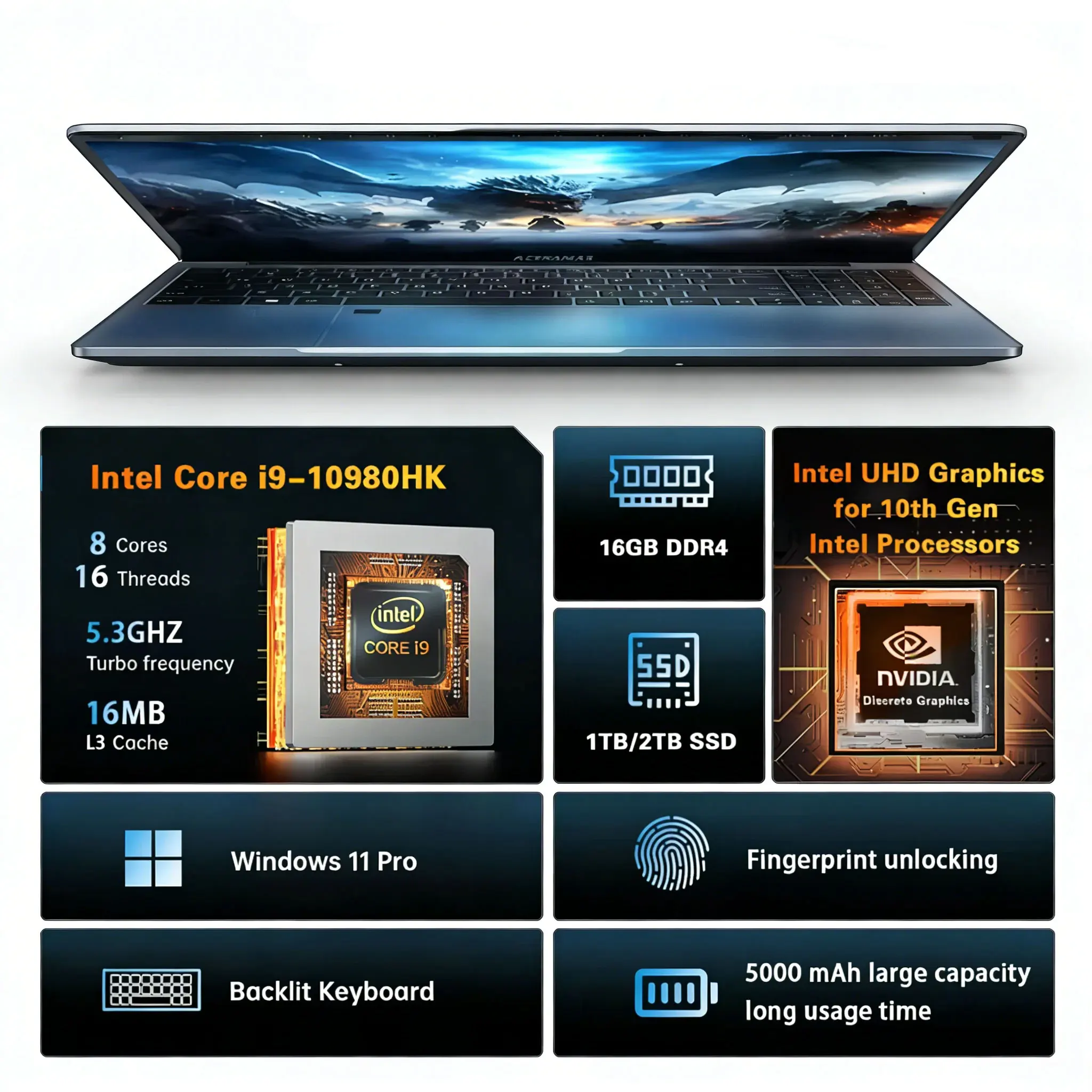 Portátil para juegos de 15.6 p - Pc Gaming Intel Core I9 reseña y precio