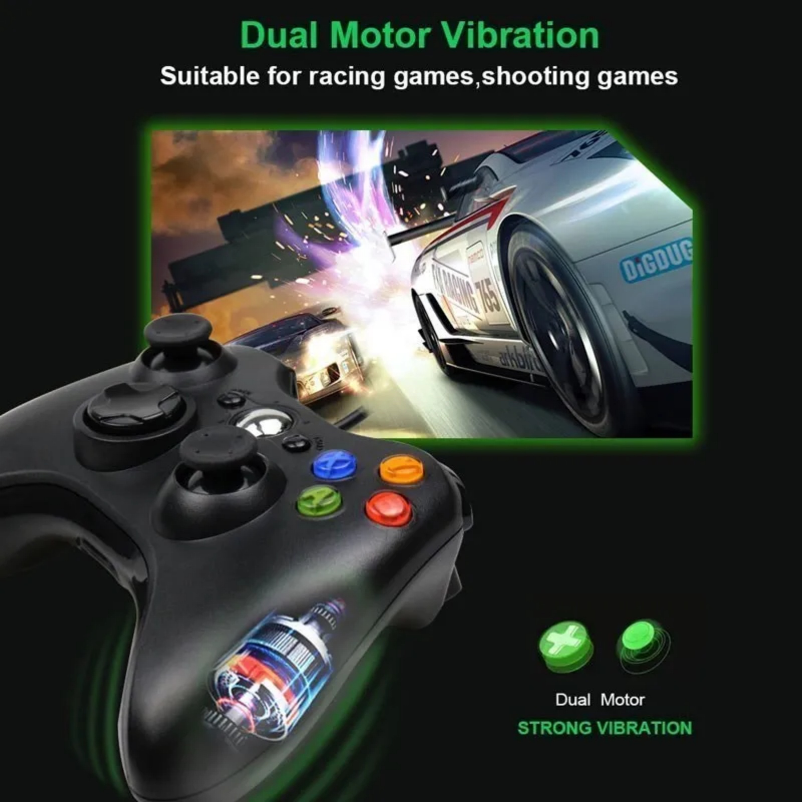 Controlador de juego GAMROMBO  - Pc Gaming Xbox Controller reseña y precio