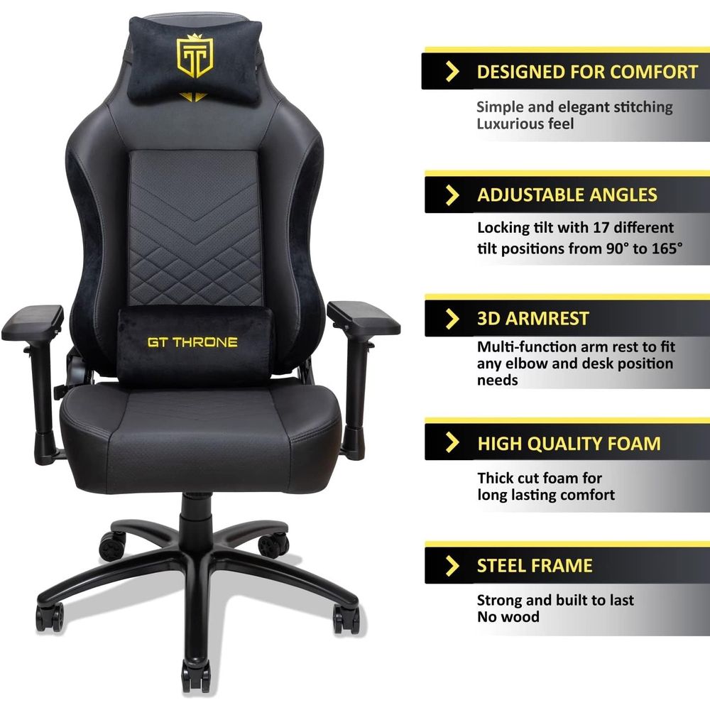 Silla ergonómica reclinable pa - Gaming Chair reseña y precio