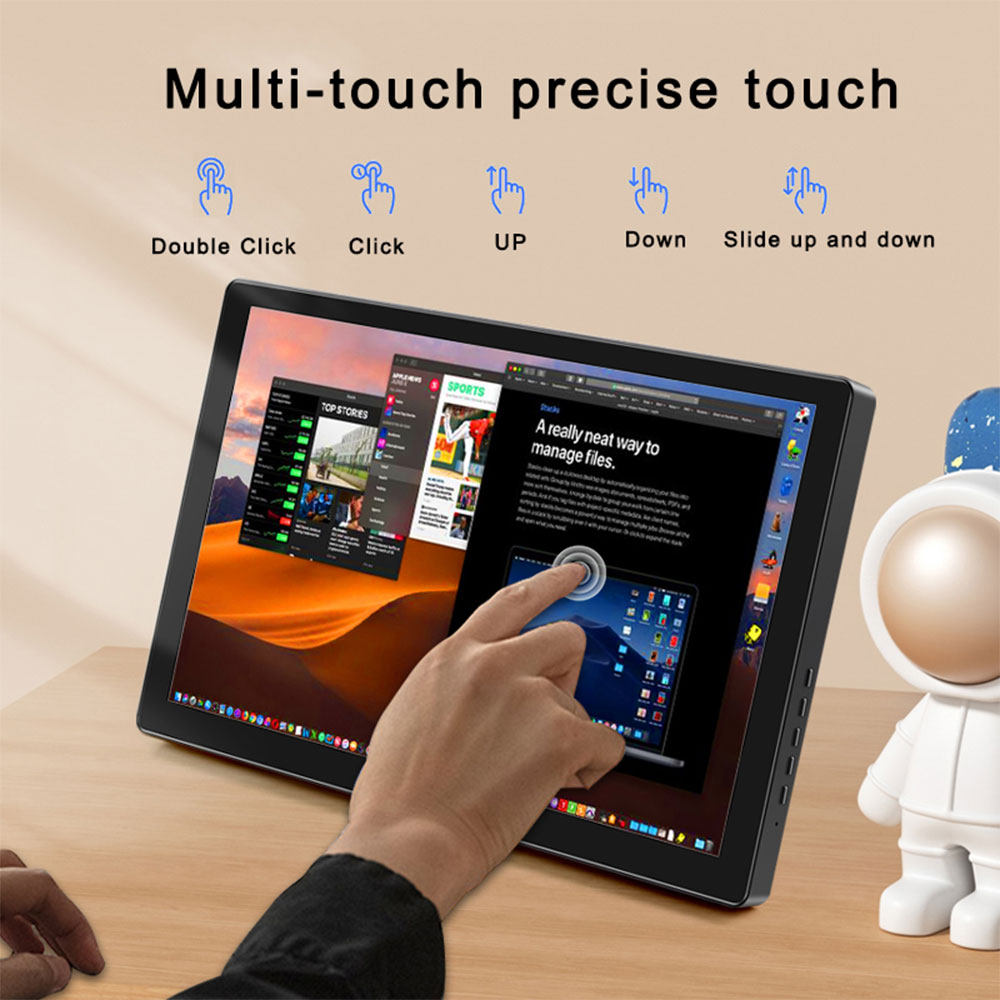 Monitor portátil de 10,1 pulga - Pc Gaming On Android reseña y precio