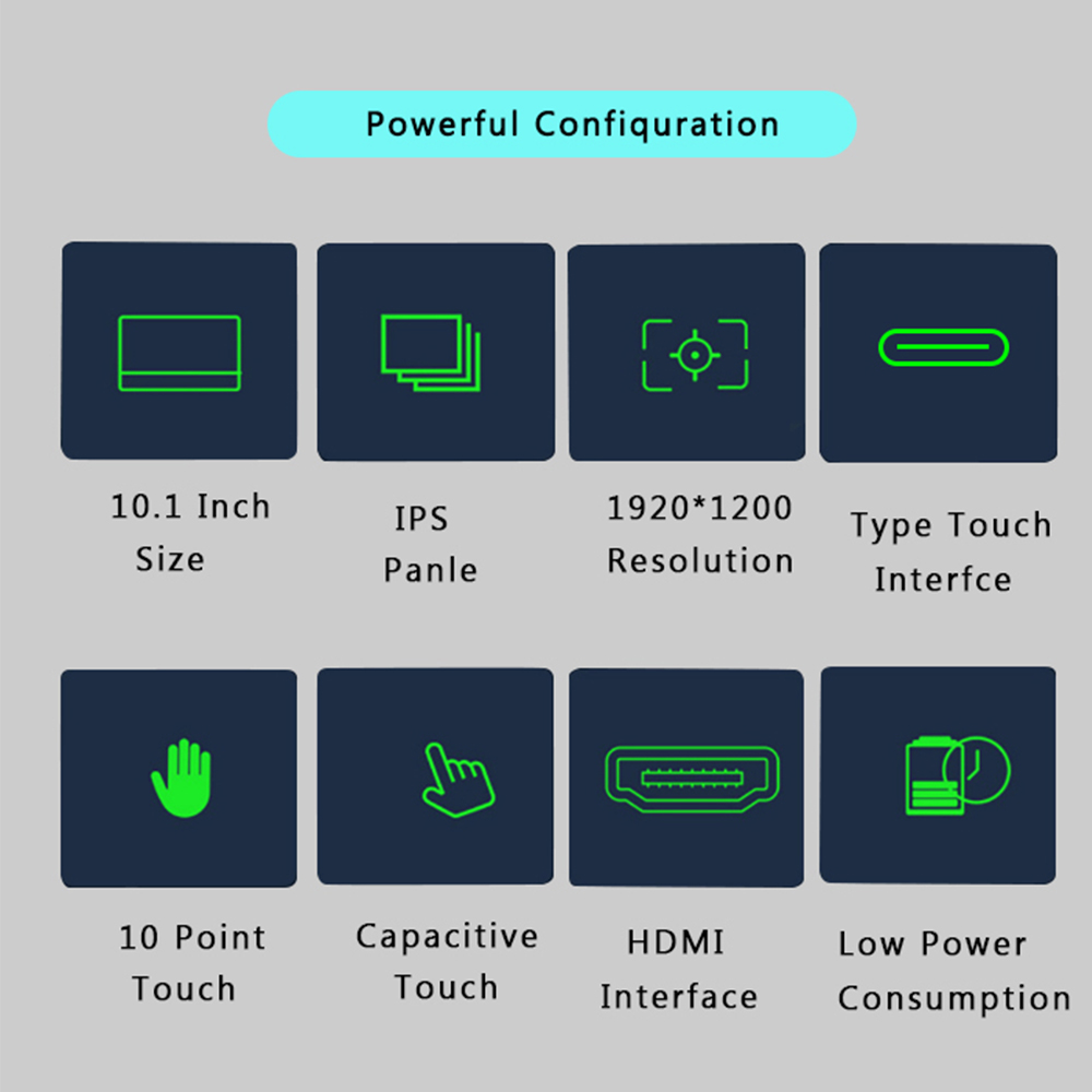 Monitor portátil de 10,1 pulga - Pc Gaming On Android reseña y precio