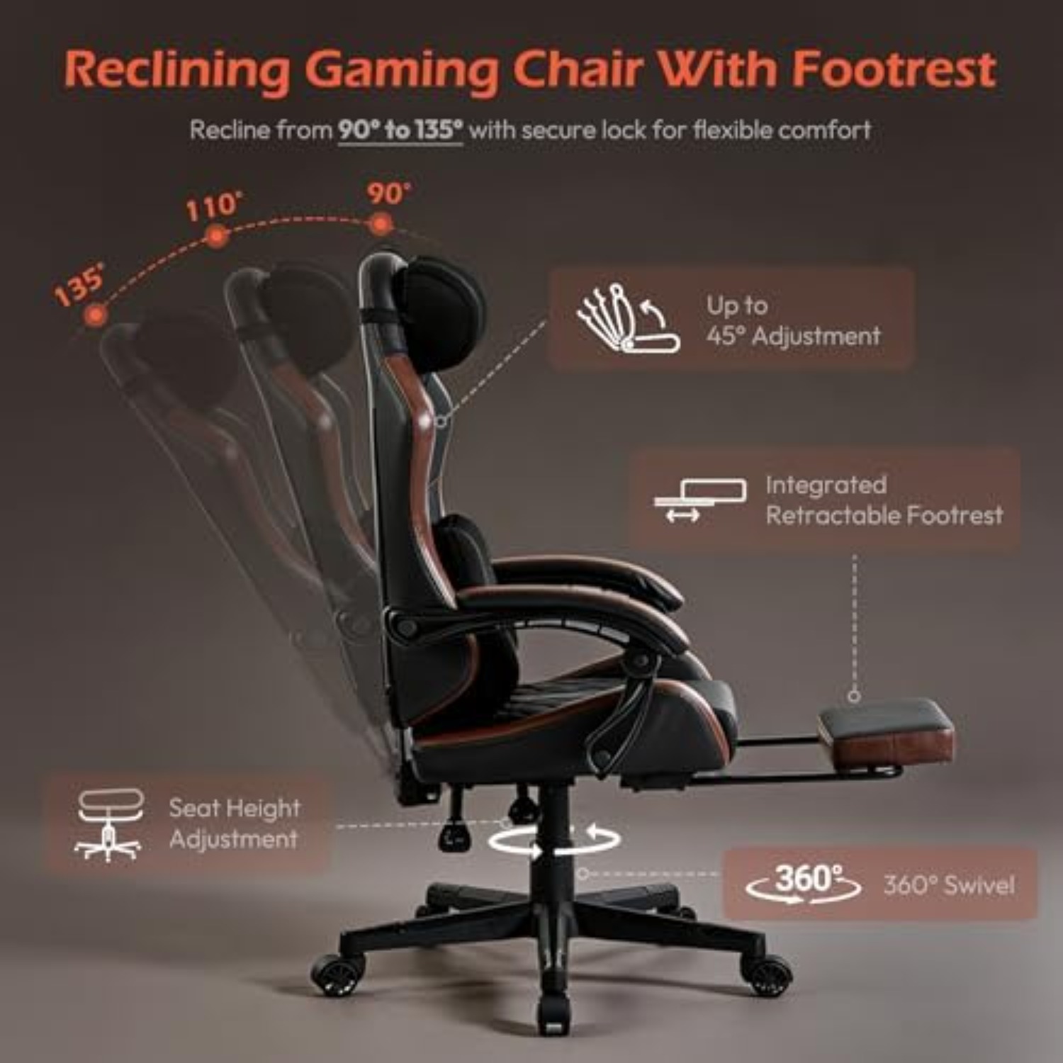 Silla de Juego Ergonómica para - Gaming Chair reseña y precio