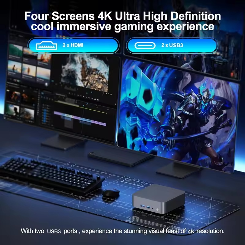 Mini PC Intel N150 2026, Compu - Pc Gaming Compact reseña y precio